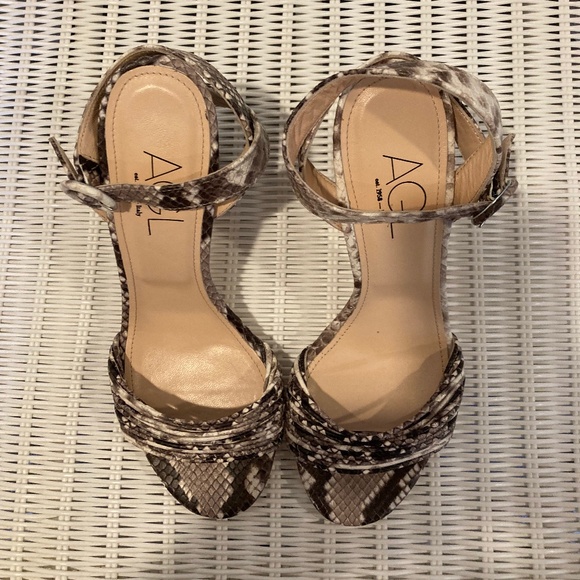 ATTILIO GIUSTI LEOMBRUNI (AGL) D'ORSAY ANKLE STRAP SANDAL - Picture 12 of 15